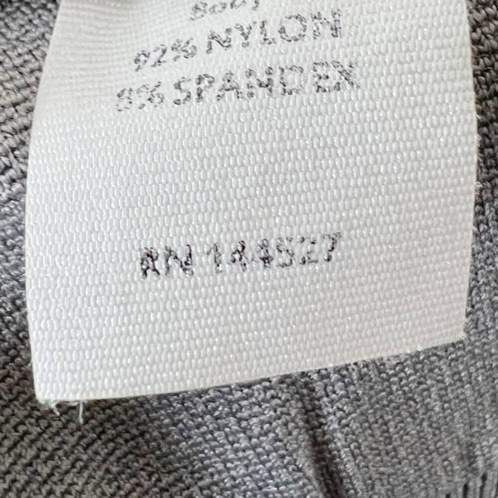 Yogalicious‎ Longline Seamless Sports Bra with Strappy Back in Gray Size Medium - Picture 8 of 8